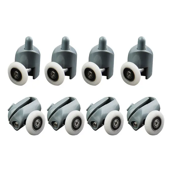 Js 16 Ruedas De Repuesto Para Puerta De Ducha De 25 Mm