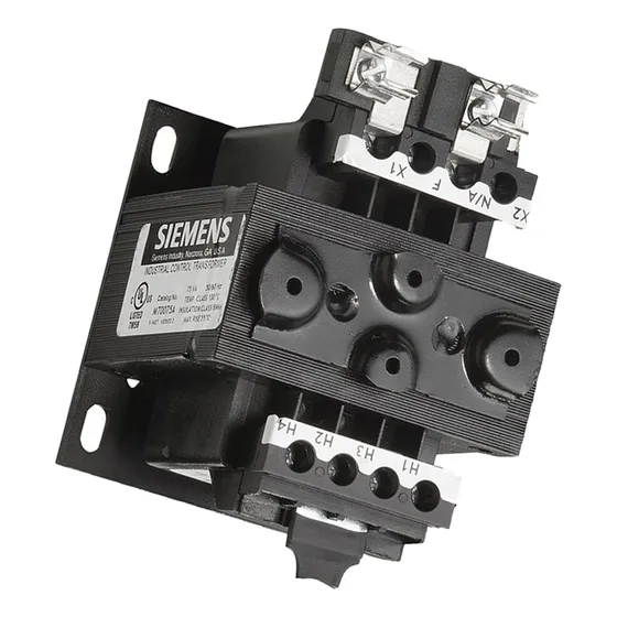 Transformador Pri 480/240 Sec 120/75 Va Siemens Mt0075a
