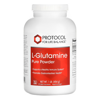 L-glutamina Em Pó Protocol 454 G Puro Importado L-glutamina Em Pó Protocol 454 G Puro Importado