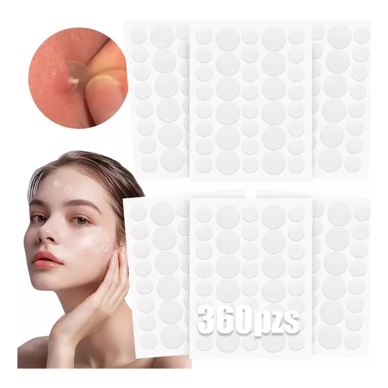360pzs Parches Pegatinas Para Acné Absorbentes Pimple Patch