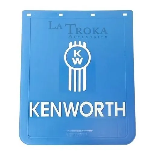 Par Loderas Dura Camión Kenworth Azul  Lodc038
