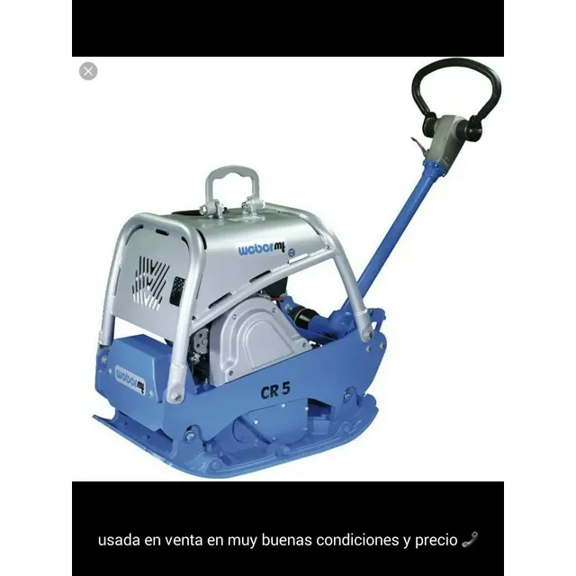 Vibrocompactadora Hidráulica Avance Retroceso Weber Usada