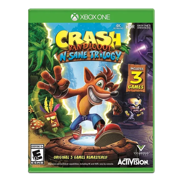 Crash Bandicoot Trilogy / One & Series X / Fisico Original U