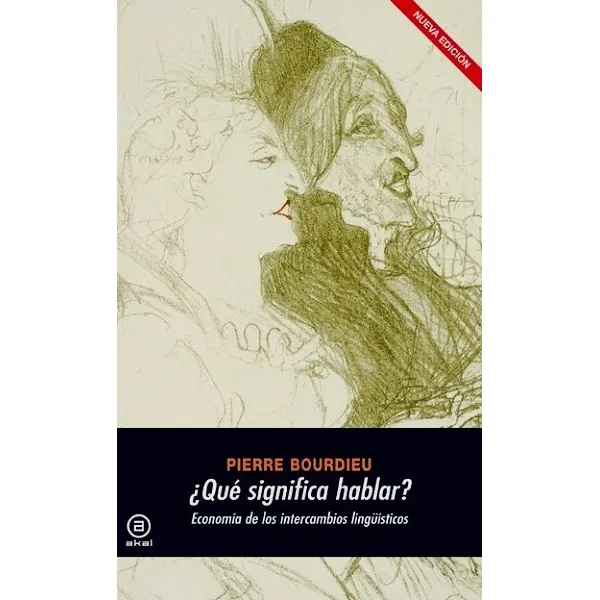 ¿qué Significa Hablar? - Bourdieu Pierre