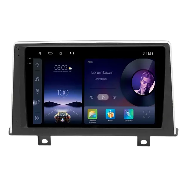 Multimídia Adak Iplay G2 Bmw 116i 118i 2013 A 2019 64gb 9'