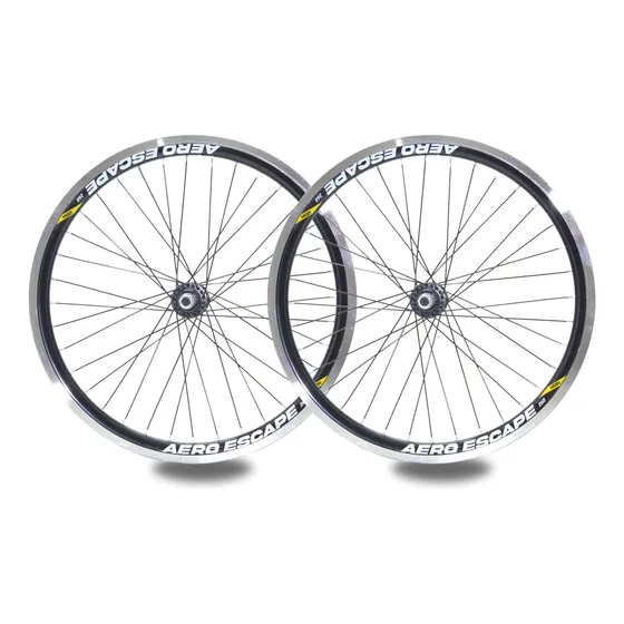 Par De Roda Aro 20 Aero Vzan Montada E Alinhada