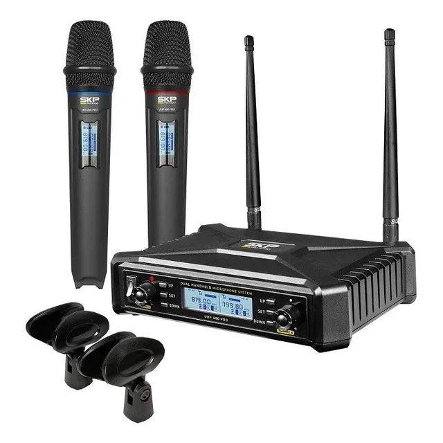 Micrófono SKP Pro Audio UHF 600 Pro