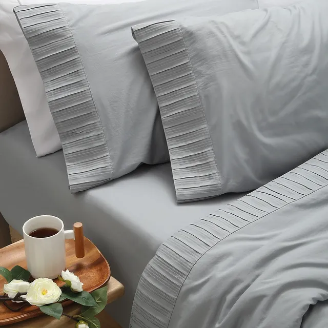 Juego Sabanas Queen Size 600 H Linea Super Soft Hotelera