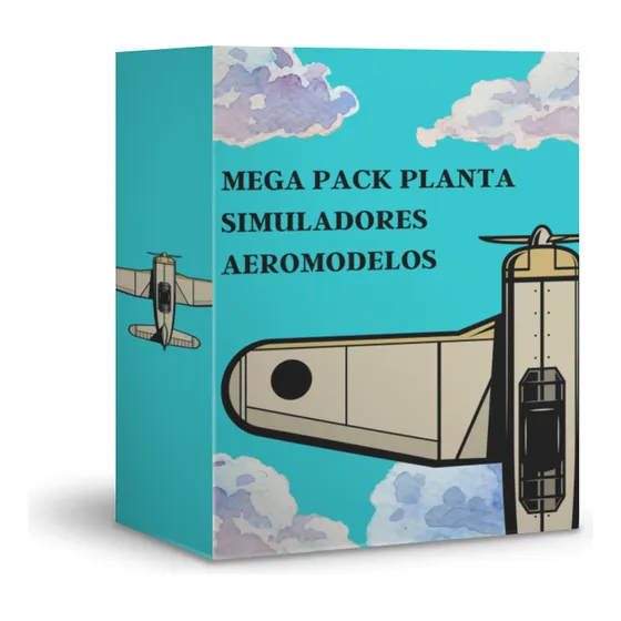 Mega Pack   Planta Anatrad Simuladores  Aeromodelos