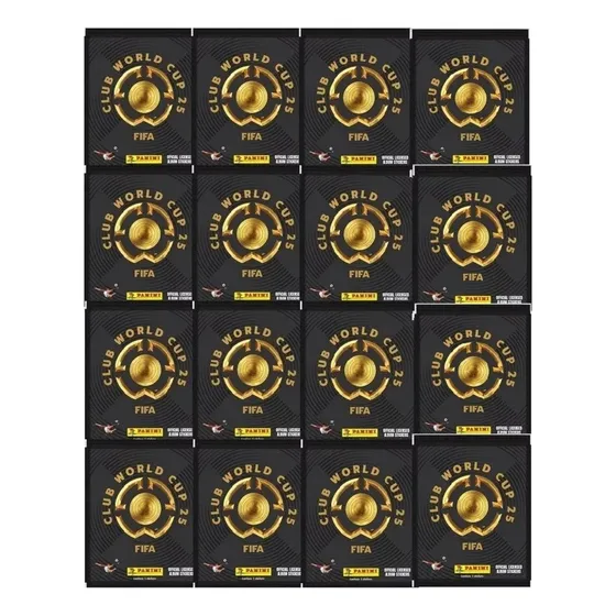 Fifa Club World Cup 2025 Kit 50 Figurinhas (10 Envelopes) Mundial Clubes Fifa 2025