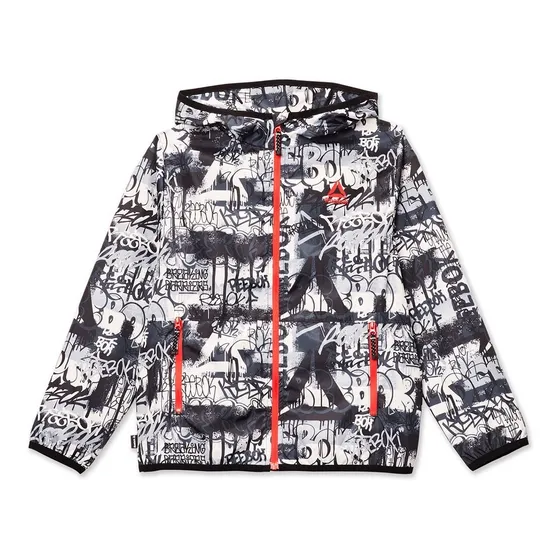 Hoodie Sweater Reebok Graffiti Para Niño Importado