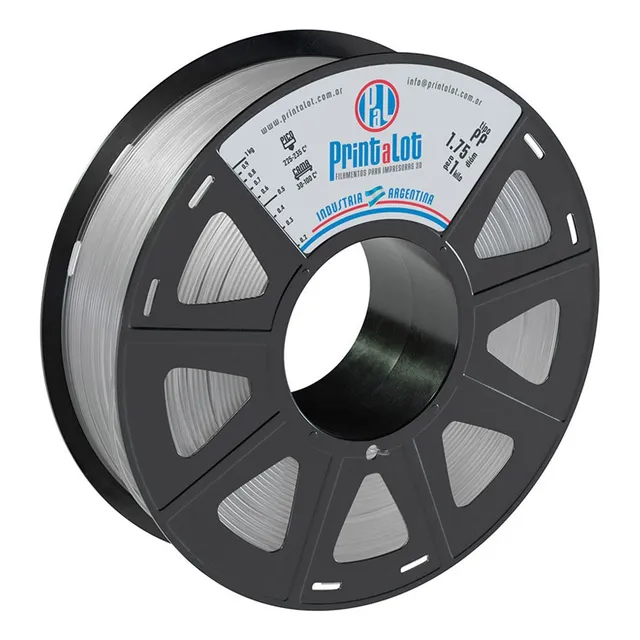 Filamento Pp Polipropileno 1,75mm X 1kg :: Printalot Color Natural traslucido