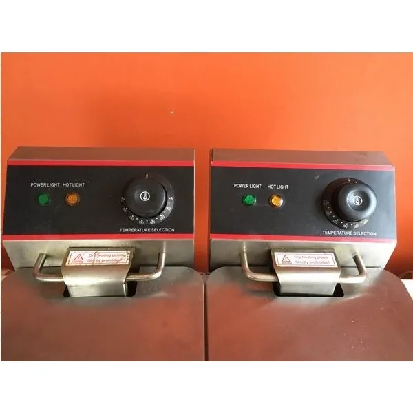 Freidora Eléctrica Sobremesa 2 Pozas 4 Lts B4nl-2 Frigas