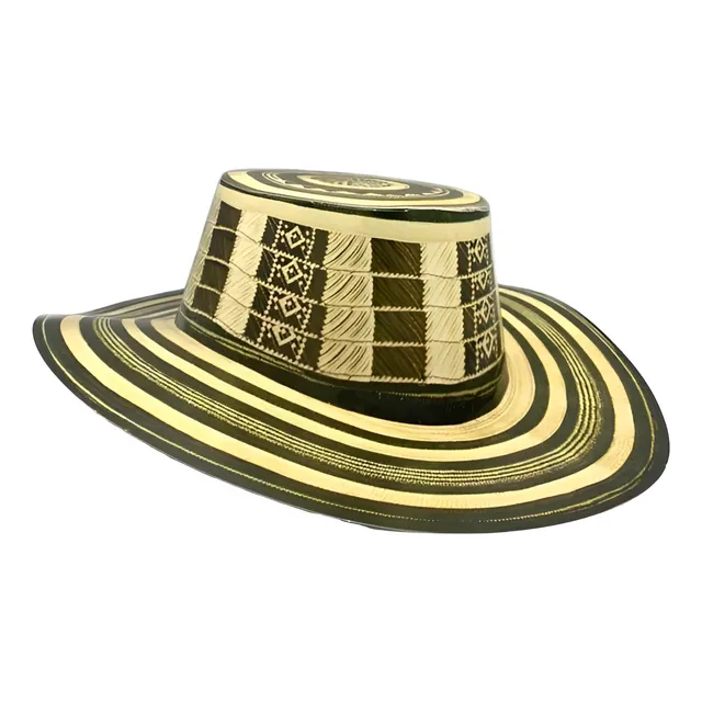 Sombrero Vueltiao X12 Hora Loca Fiesta Accesorio Fiesta