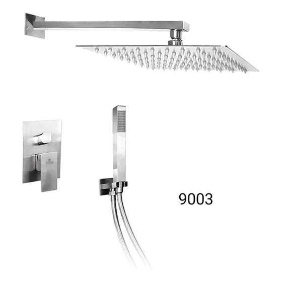 Set De Ducha Acero Inoxidable 9003 Dorado 