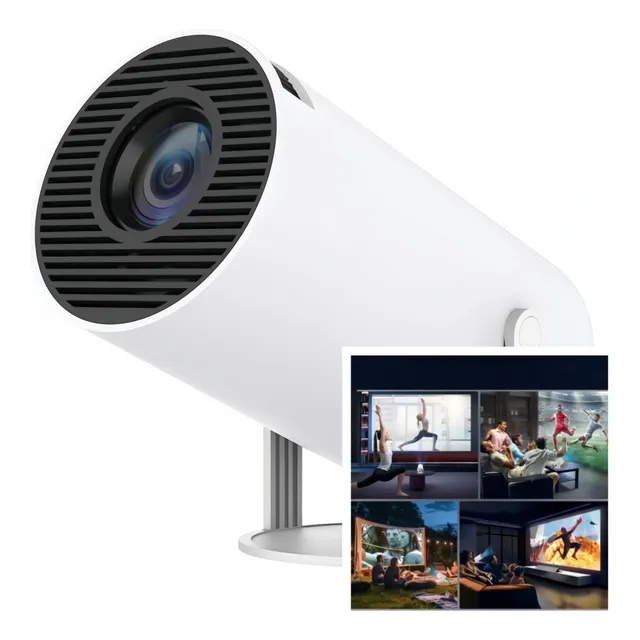 Proyector Portátil Mini Hy300  Ultra Hd 4k Wifi Bluetooth