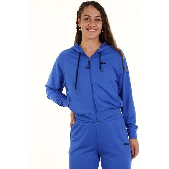 Campera Fila Con Capucha Mujer Flow Essential Deportiva