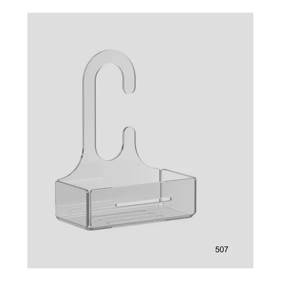 Cesta Acrilico Transparente Para Ducha