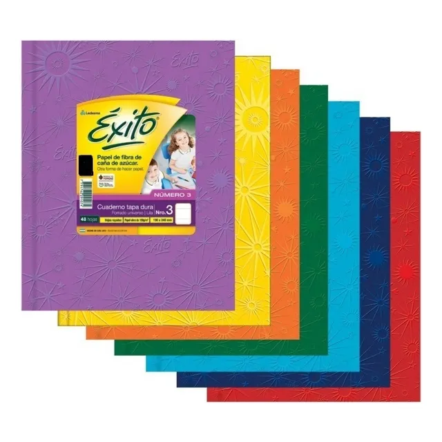Cuaderno Numero 3 Araña 48 Hojas Rayadas