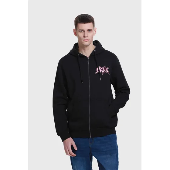 Polerón Hombre Hoodie Negro