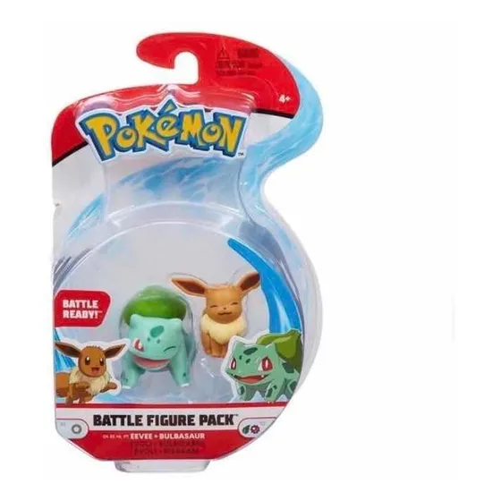Pokemon Battle Figure Pack Eevee + Bulbasaur