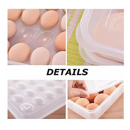 Cocina 2 Bandeja Plastico Ovals Refrigerador Tapa