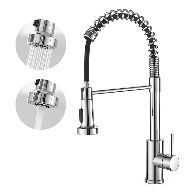 Torneira Monocomando Hongyu Aço Inoxidável Cozinha