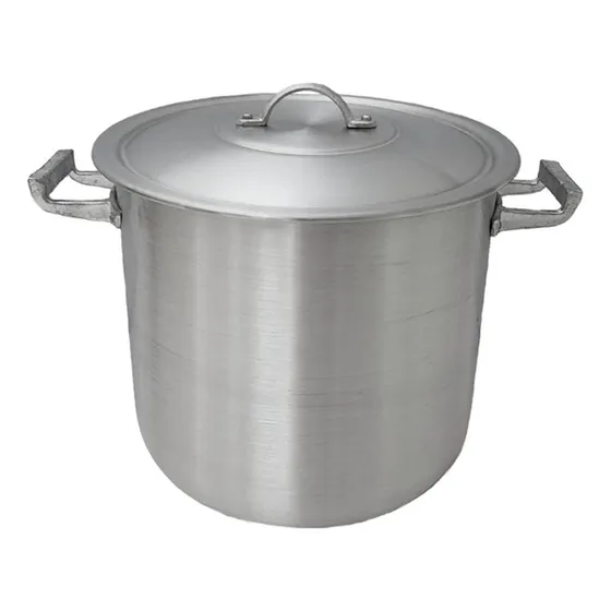 Olla Gastronómica Aluminio Fiamaj N° 30 19,4 Lts Color Plateado