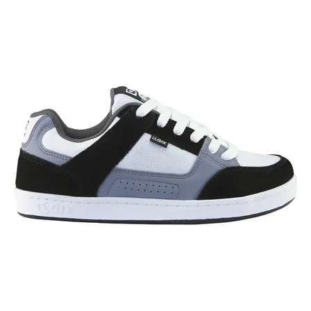 Tênis Qix Am Cup Sole Masculino Skate Largo Streetwear Preto/cinza 41 Br