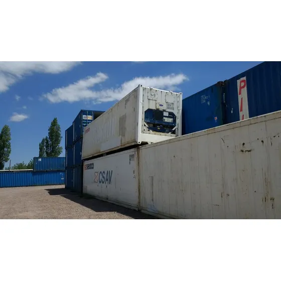 Contenedor Marítimo Reefer 40' Hc  Con Motor General Alvear