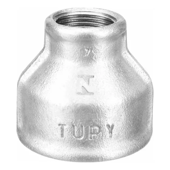 Copla Reducción Galvanizado 1 X 1/2 Pulgada Tupy 