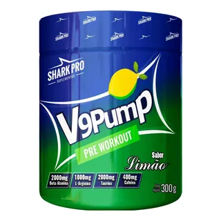 Pré Treino V9 Pump Sabor Cola 300g - Shark Pro Pré Treino V9 Pump Sabor Cola 300g - Shark Pro