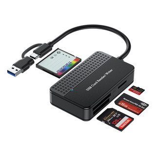 Lector De Tarjetas De Sd Tf Cf Ms 4 En 1 Usb 3.0 5gbps Lector De Tarjetas De Sd Tf Cf Ms 4 En 1 Usb 3.0 5gbps