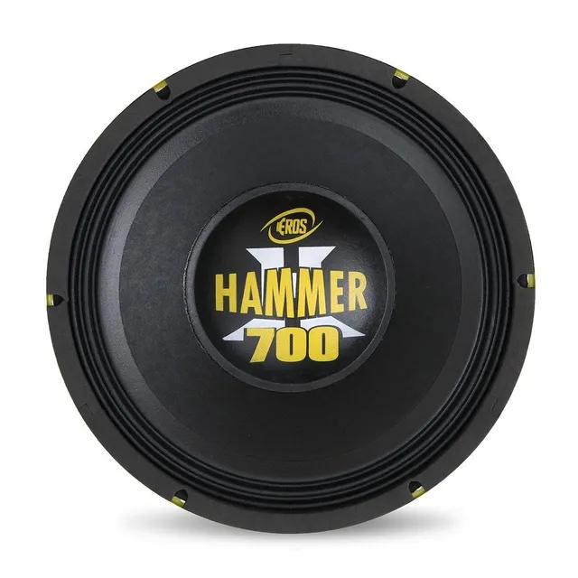 Woofer Potente Automotivo Eros 12 Hammer 700w 4 Ohms 