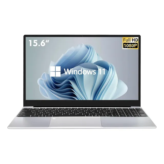 Laptop Computador Portátil Quanna Intel Gemini Lake Celeron N5095 Dual Core Procesador Ddr4 16gb Ram 256gb Ssd Notebook 15.6 Pulgada 5000mah 1920*1080 Fhd Graphics Con Sitema Operativo Windows 10 Y 11