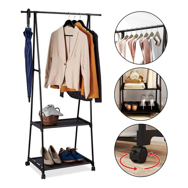 Arara De Roupas Cabideiro Sapateira Loja Prateleira Quarto Arara De Roupas Cabideiro Sapateira Loja Prateleira Quarto