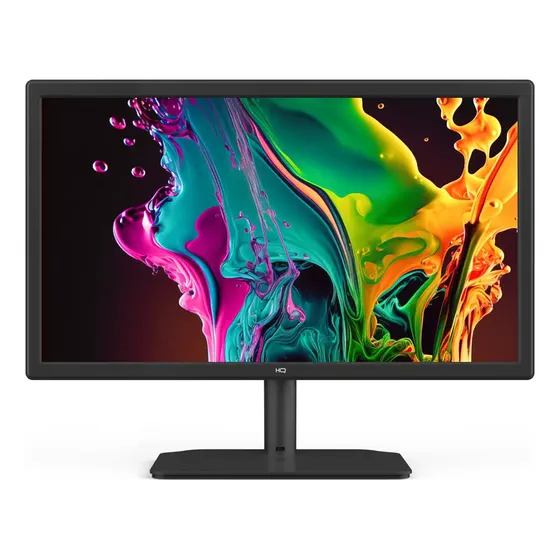 Monitor HQ 19.5HQ-LED Widescreen Hdmi Vesa Cor Preto