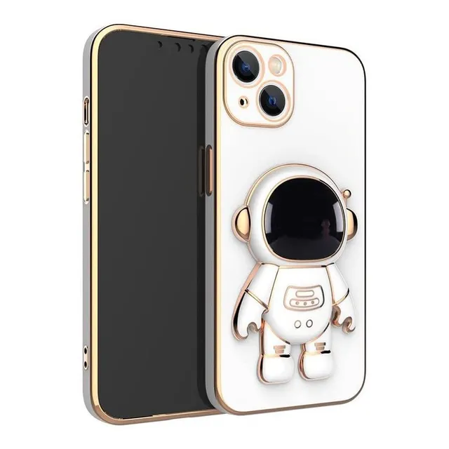 Funda Para iPhone Carcasa Celular Case Soporte De Astronauta