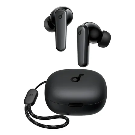Audífonos In-ear Bluetooth Inalámbrico Gamer Anker Soundcore P20i Con Manos Libres 10mm Diafragmas Bluetooth 5.3 Bass Potente 30h 2 Micros Ia Cancelación De Ruido Sonido De Calidad Ipx5 Color Negro