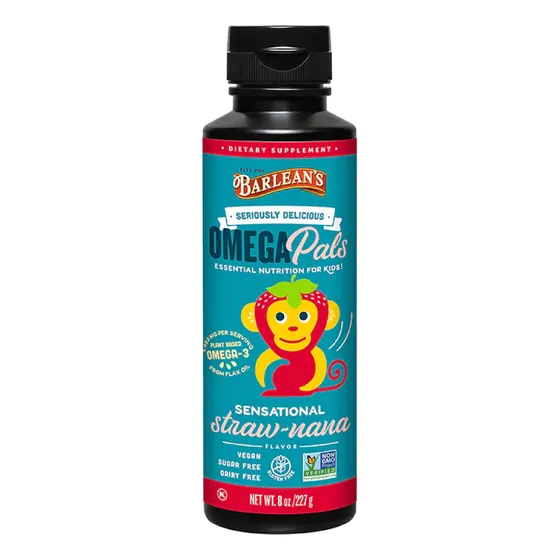Suplemento Omega 3 Omega 3 De Barlean's Omega Pals Para Niño