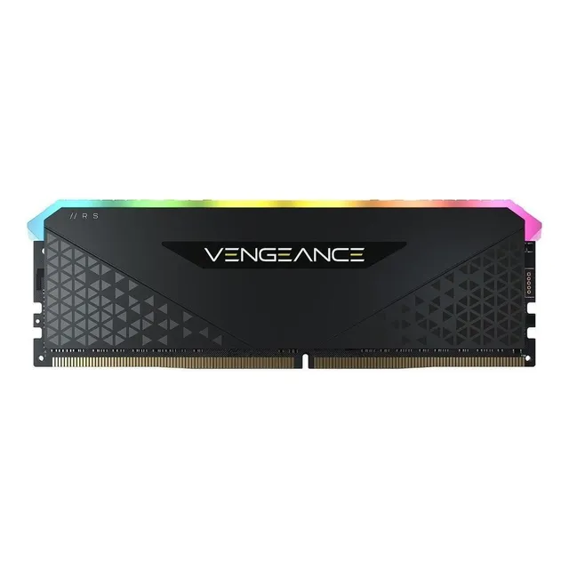 Memoria RAM Vengeance RGB RS gamer color negro 8GB 1 Corsair CMG8GX4M1E3200C16