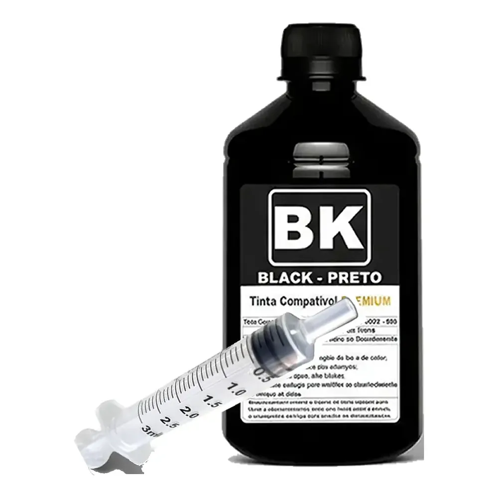 Tinta Preta Para Impressoras Epson L3150 L3110 544 1 Litro