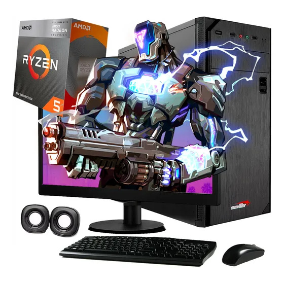 Pc Gamer Completa Ryzen 5 32gb Ram 1tb Armada Cpu Diseño