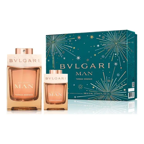 Pack Bvlgari Man Terrae Essence Edp 100ml + Miniatura 15ml
