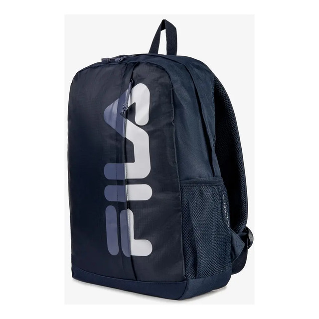 Mochila Cut Logo Letter Fila Marinho Náutico Liso