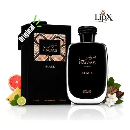 Perfume Masculino Rasasi Hawas Black 100ml Original
