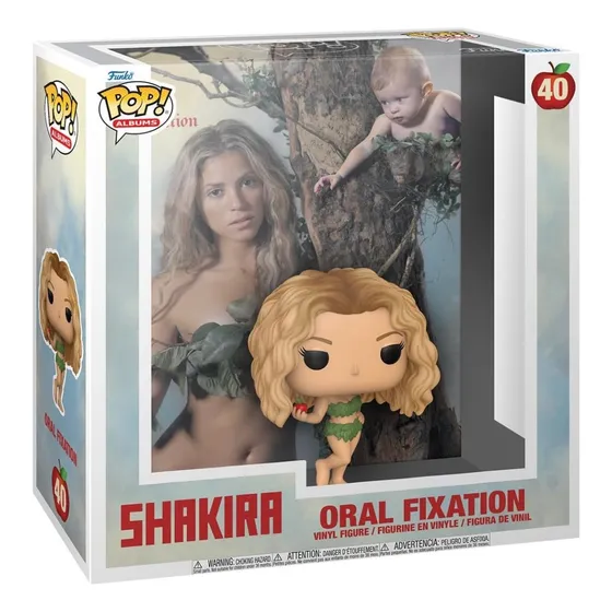 Funko Pop Shakira Álbum Fijación Oral Vitrina Coleccionable