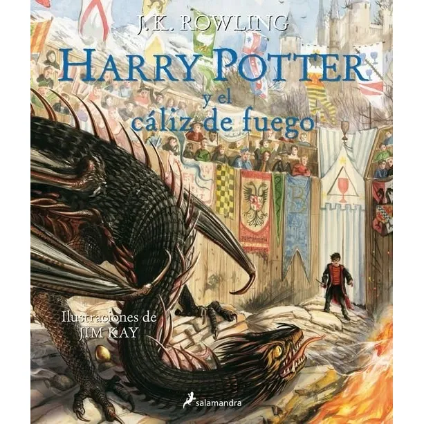 Harry Potter Iv Y El Caliz De Fuego Ilustrado - Rowling, ...