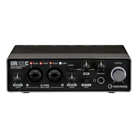 Interface de audio Steinberg UR-C UR22C 100V/240V