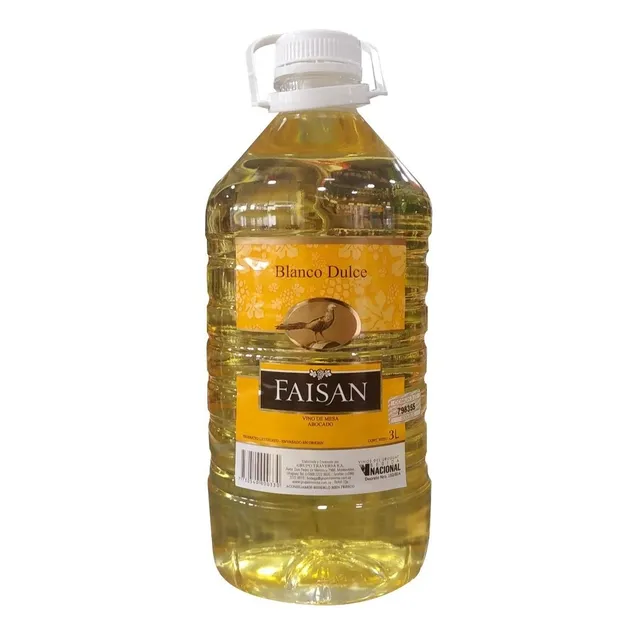 Vino Blanco Dulce Faisán Bidón 3 Litros
